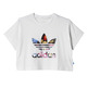 Adidas Originals Camiseta Junior Basketball Floral (blanco/multicolor)