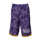 Adidas Short Fanwear Lakers (purple/yellow)