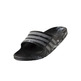 Chanclas Adidas Duramo Slide (negro/gris)