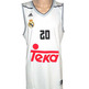 Camiseta Carroll #20# Real Madrid Basket 2015-2016 (blanco/gris)