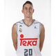 Camiseta Carroll #20# Real Madrid Basket 2015-2016 (blanco/gris)