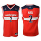 Adidas Camiseta Réplica John Wall Wizards (rojo/marino/blanco)