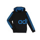 Adidas Recharged Kenit Hoodie Kids (preto/azul)