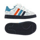 Adidas Superstar Smile CF Infant (branco/azul/laranja)