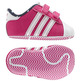 Adidas Superstar 2 Crib (rosado/branco/azul)