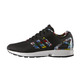 Adidas Originals ZX Flux "Black Tongue" (negro/multicolor)