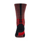 Calcetines Nike Hyper Elite Triple Crossover High Quarter Crew (010/rojo/negro/rojo)