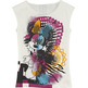 Adidas Young Girls Disney Minnie Tee (branco)