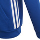 Adidas Junior YB MH 3-Stripes Full Zip Hoodie