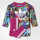 Adidas Originals Conjunto Bebé Animal (multicolor/strong pink/white)