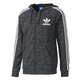 Adidas Originals Logo CLFN FT Full-Zip (black/grey/white)