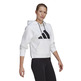 Adidas Sportswear Relaxed Doubleknit Fit Logo Hoodie