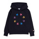 Champion Girl Hooded Sweatshirt "Black"