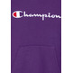 Champion Kids Big Logo Fleece Hoodie "Dark Purple"