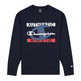 Champion Legacy New York Graphic Print Sweatshirt "Navy"