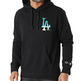 Champion MLB Rochester Authentic Print L.A Dodgers Logo Hoodie "Black"