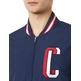 Champion Rochester Bookstore Full-Zip Thin Short Sleeve Jacket "Navy"