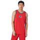 Champion Sport Lifestyle Basketball Reversible Mesh Tank Top "White-Red"