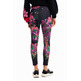 Desigual Floral Sport Leggings "Magical Fuxia"