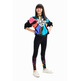 Desigual Girls Hearts Long Leggings "Black"