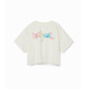 Desigual Girls Multicolour Logo T-shirt "White"