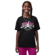 Jordan Girls JDB Push Through Graphic T-Shirt "Black"