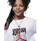 Jordan Girls New Wave Tee "White"