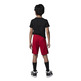 Jordan Infants JDB Court Air Tee Short Mesh Set "Gym Red-Black"