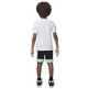 Jordan Infants JDB Galaxy French Terry Tee Shorts Set "Black"