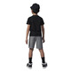 Jordan Infants Jumpman Jumbo Tee Short Set "Carbon-Black"