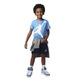 Jordan Infants Jumpman Jumbo Tee Short Set "Midnight Navy-Carolina"