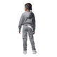 Jordan Infants Jumpman Sustainable Pullover Hood and Joggers Set "Carbon"