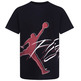 Jordan Kids Halftone Flight Logo Tee "Black"