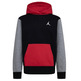 Jordan Kids JDB MJ Brooklyn French Terry Pullover "Black-Gym Red-Carbon"