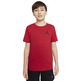 Jordan Kids Jumpman Air Embroidered Tee "Gym Red"