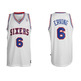 Adidas Camiseta Bordada Julius Erving Sixers (blanco)