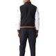 NBA Logo East/West Coast Varsity Jacket "Black-White-Orange"