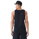 New Era Arch Logo Mesh Tank Top "Black"