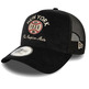 New Era Cord Graphic 9FORTY A-Frame Trucker Cap "Black "