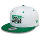 New Era NBA Boston Celtics Crown White 9FIFTY Snapback Cap