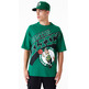 New Era NBA Boston Celtics Large Wordmark Oversized T-Shirt