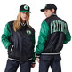 New Era NBA Boston Celtics Satin Bomber "Black-Kelly Green"