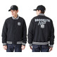 New Era NBA Brooklyn Nets Team Script Bomber Jacket