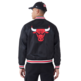 New Era NBA Chicago Bulls Applique Satin Bomber Jacket