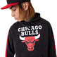 New Era NBA Chicago Bulls Colour Block Pullover Hoodie