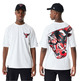 New Era NBA Chicago Bulls Large Infill Oversized T-Shirt