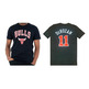 New Era NBA Chicago Bulls Logo Tee # 11 DE ROZAN #