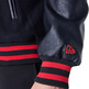 New Era NBA Chicago Bulls Patch Varsity Jacket "Black "