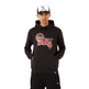 New Era NBA Chicago Bulls Throwback Graphic Hoodie "Black "