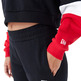 New Era NBA Chicago Bulls Womens Colour Block Crop Crew Neck Sweatshirt